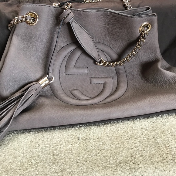 Mauve Gucci SoHo Bag - Picture 3 of 10
